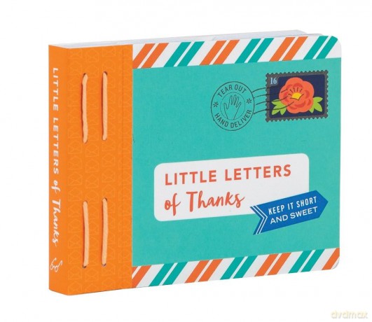 Little Letters of Thanks: (thankful Gifts, Personalized Thank You Cards, Thank You Notes) (Letters To My) - Lea Redmond [KALENDARZ]