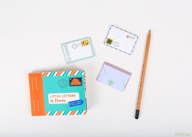 Little Letters of Thanks: (thankful Gifts, Personalized Thank You Cards, Thank You Notes) (Letters To My) - Lea Redmond [KALENDARZ]