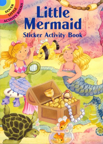 Little Mermaid Sticker Activity Book (Dover Little Activity Books Stickers) - Birrell [KSIĄŻKA]