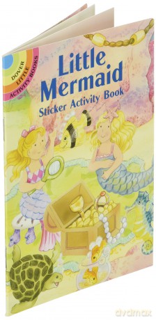 Little Mermaid Sticker Activity Book (Dover Little Activity Books Stickers) - Birrell [KSIĄŻKA]