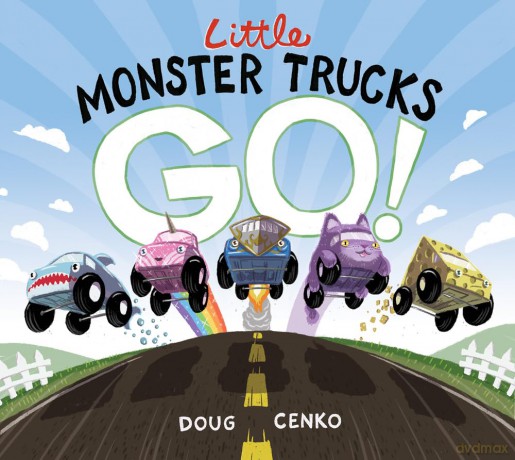 Little Monster Trucks GO! - Doug Cenko [KSIĄŻKA]