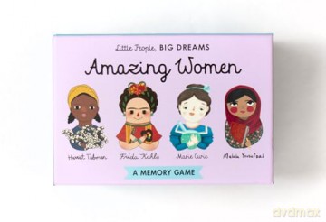 Little People, BIG DREAMS Amazing Women Memory Game: A Memory Game - Maria Isabel Sanchez Vegara [KSIĄŻKA]