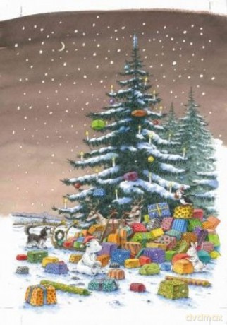 Little Polar Bear: Under the Christmas Tree Kalendarz Adwentowy - Hans de Beer [KALENDARZ]
