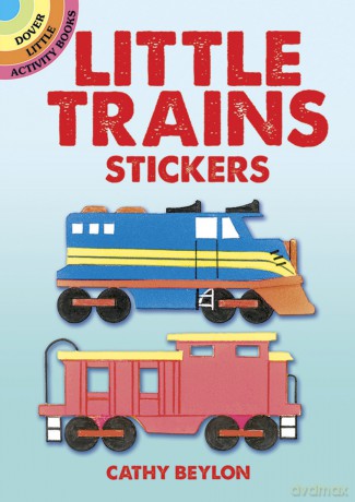 Little Trains Stickers (Little Activity Books) - Dan Bulley [KSIĄŻKA]