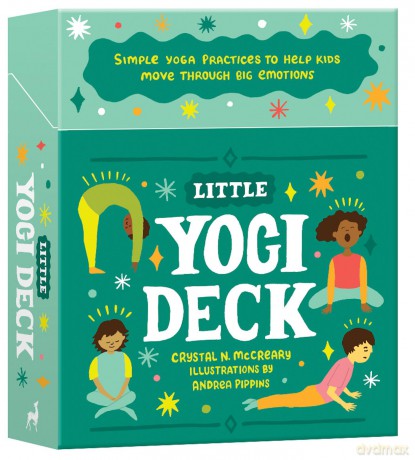 Little Yogi Deck: Simple Yoga Practices to Help Kids Move Through Big Emotions - Crystal McCreary [KSIĄŻKA]