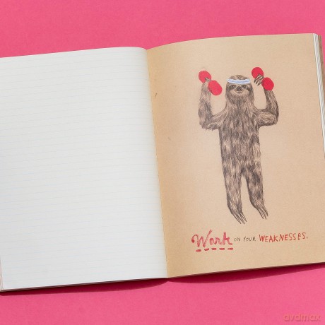 Live Your Own Wild Life: A Journal for Humans: A Journal for Humans With Advice from Animals - Catherine Lepage [KALENDARZ]