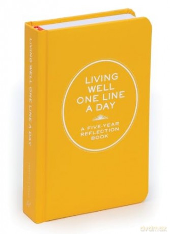living-well-one-line-a-day - chronicle-books [KSIĄŻKA]
