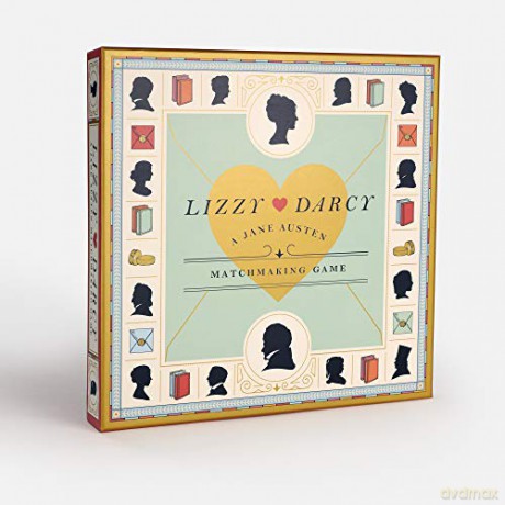 Lizzy Loves Darcy: A Jane Austen Matchmaking Game - Cushing Thomas W. [KSIĄŻKA]