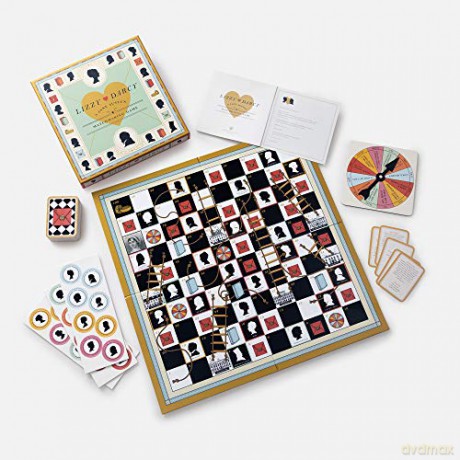 Lizzy Loves Darcy: A Jane Austen Matchmaking Game - Cushing Thomas W. [KSIĄŻKA]