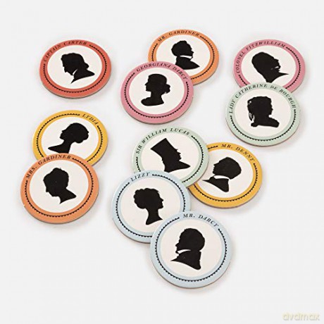 Lizzy Loves Darcy: A Jane Austen Matchmaking Game - Cushing Thomas W. [KSIĄŻKA]