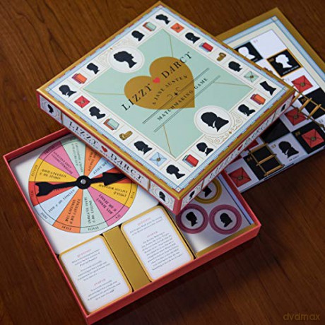 Lizzy Loves Darcy: A Jane Austen Matchmaking Game - Cushing Thomas W. [KSIĄŻKA]