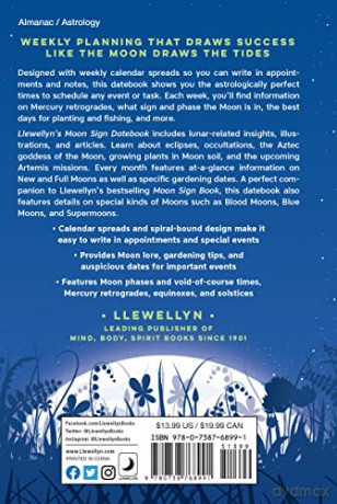 Llewellyn's 2024 Moon Sign Datebook: Weekly Planning by the Cycles of the Moon - Llewellyn Worldwide Ltd [KSIĄŻKA]