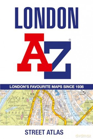 London A-Z Street Atlas - A-Z Maps [KSIĄŻKA]