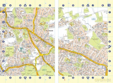 London A-Z Street Atlas - A-Z Maps [KSIĄŻKA]