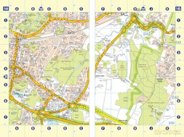 London A-Z Street Atlas - A-Z Maps [KSIĄŻKA]