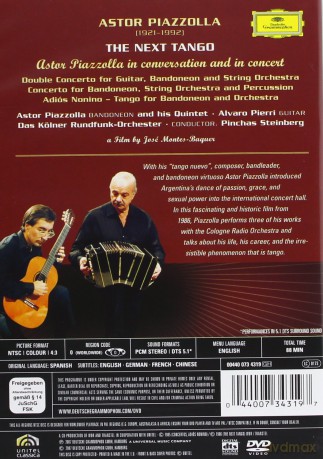 Astor Piazzolla: The Next Tango [DVD]