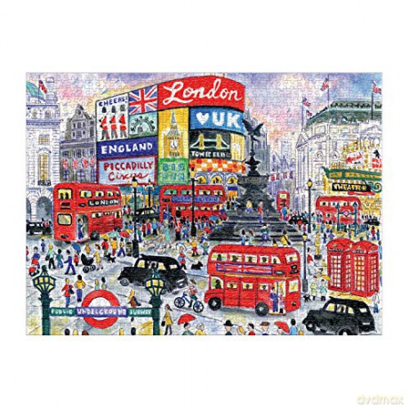 London By Michael Storrings 1000 pc Puzzle (Michael Storrings London) - Michael Storrings [KSIĄŻKA]