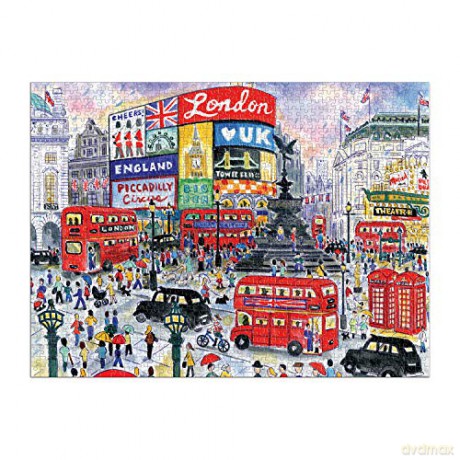 London By Michael Storrings 1000 pc Puzzle (Michael Storrings London) - Michael Storrings [KSIĄŻKA]