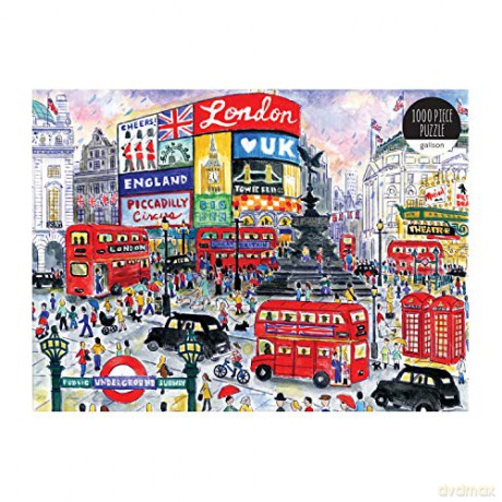 London By Michael Storrings 1000 pc Puzzle (Michael Storrings London) - Michael Storrings [KSIĄŻKA]