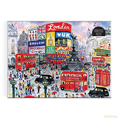London By Michael Storrings 1000 pc Puzzle (Michael Storrings London) - Michael Storrings [KSIĄŻKA]