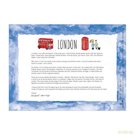 London By Michael Storrings 1000 pc Puzzle (Michael Storrings London) - Michael Storrings [KSIĄŻKA]
