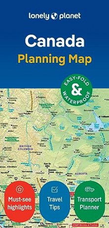 Lonely Planet Canada Planning Map - Lonely Planet [KSIĄŻKA]