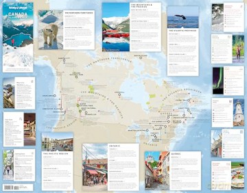 Lonely Planet Canada Planning Map - Lonely Planet [KSIĄŻKA]