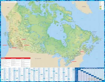 Lonely Planet Canada Planning Map - Lonely Planet [KSIĄŻKA]
