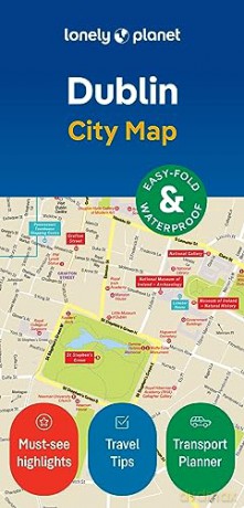 Lonely Planet Dublin City Map - Lonely Planet [KSIĄŻKA]