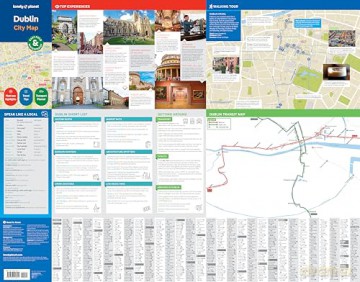 Lonely Planet Dublin City Map - Lonely Planet [KSIĄŻKA]