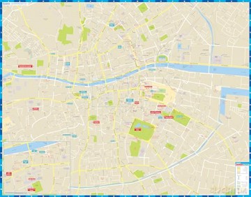 Lonely Planet Dublin City Map - Lonely Planet [KSIĄŻKA]