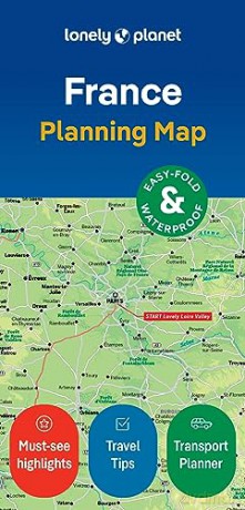 Lonely Planet France Planning Map - Lonely Planet [KSIĄŻKA]