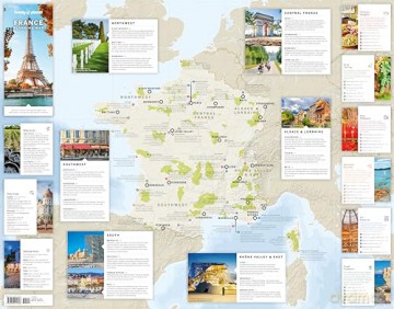 Lonely Planet France Planning Map - Lonely Planet [KSIĄŻKA]