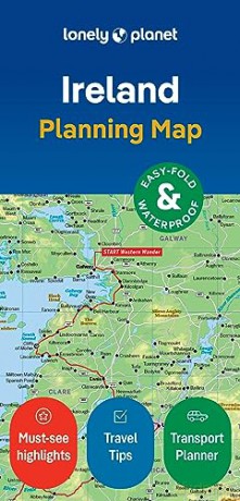 Lonely Planet Ireland Planning Map - Lonely Planet [KSIĄŻKA]