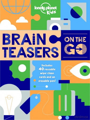 Lonely Planet Kids Brain Teasers on the Go: Edition en anglais - Sally Morgan [KSIĄŻKA]