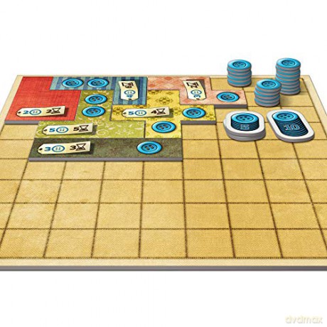 Lookout Games | Patchwork | Board Game | Ages 8+ | 2 Players | 15-30 Minute Playing Time, Multicoloured, 7.87 x 1.77 x 7.87 inches [KSIĄŻKA]