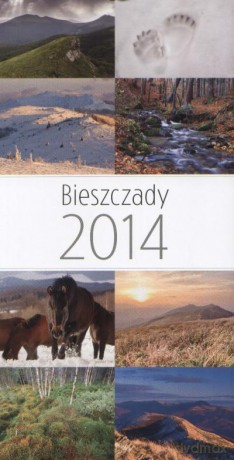 2014 Kalendarz. Bieszczady. Bez Pleców [KSIĄŻKA]
