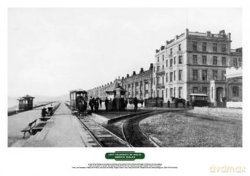 Lost Tramways of Wales Poster - Pwllheli - Peter Waller [KSIĄŻKA]