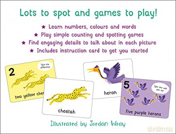 Lots to Spot Animals Flashcards - Learn Words By Playing Quick Games [KSIĄŻKA]