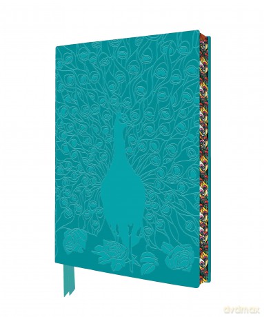 Louis Comfort Tiffany: Displaying Peacock Artisan Art Notebook (Flame Tree Journals) (Artisan Art Notebooks) - Flame Tree Studio [KALENDARZ]