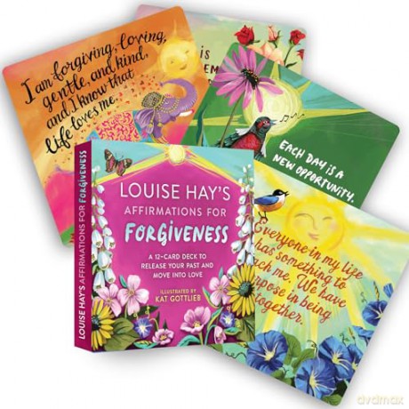 Louise Hay's Affirmations for Forgiveness: A 12-Card Deck to Release Your Past and Move into Love - Louise Hay [KSIĄŻKA]
