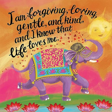 Louise Hay's Affirmations for Forgiveness: A 12-Card Deck to Release Your Past and Move into Love - Louise Hay [KSIĄŻKA]