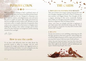 Love and Light Mantra Cards: A Journey to Self-Discovery (Rockpool Oracle) - Ali Oetjen [KSIĄŻKA]