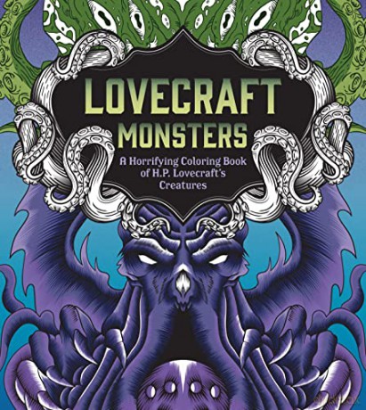 Lovecraft Monsters: A Horrifying Coloring Book of H. P. Lovecraft's Creature (Chartwell Coloring Books) - Editors of Chartwell Books [KSIĄŻKA]