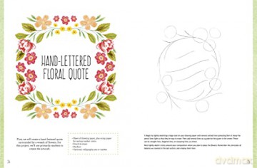 Lovely Lettering Kit: Learn to hand-letter and illustrate your favorite quotes - Includes: 64-page project book, 32-page sketchbook, drawing pencil, 10 markers - Erin McManness [KSIĄŻKA]