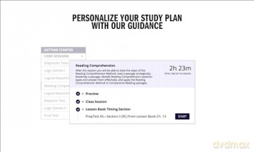 LSAT Prep Plus 2024: Strategies for Every Section + Real LSAT Questions + Online: With New Section (Kaplan Test Prep) - Kaplan Test Prep [KSIĄŻKA]