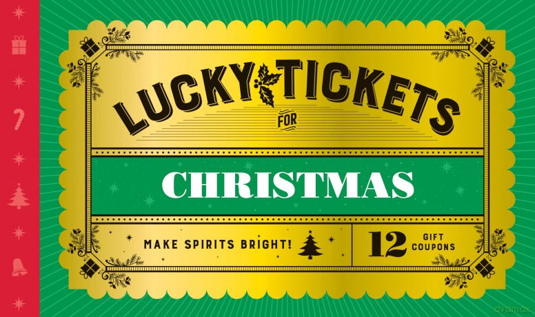 Lucky Tickets for Christmas: 12 Gift Coupons - Chronicle Books [KSIĄŻKA]
