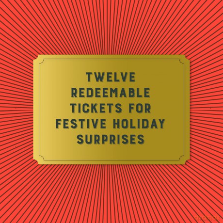 Lucky Tickets for Christmas: 12 Gift Coupons - Chronicle Books [KSIĄŻKA]
