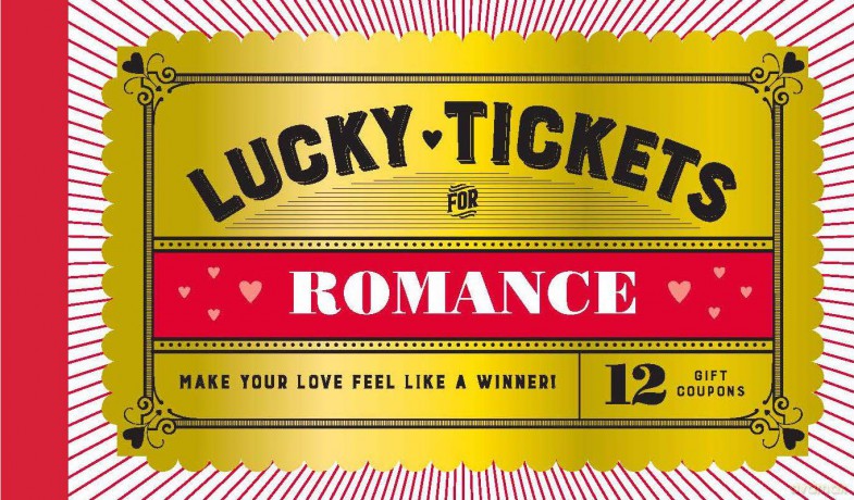 Lucky Tickets for Romance: 12 Gift Coupons - Chronicle Books [KSIĄŻKA]