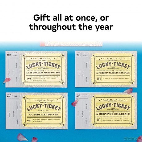 Lucky Tickets for Romance: 12 Gift Coupons - Chronicle Books [KSIĄŻKA]
